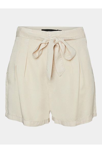 Vero Moda Women's Fabric Shorts 10209543 Beige