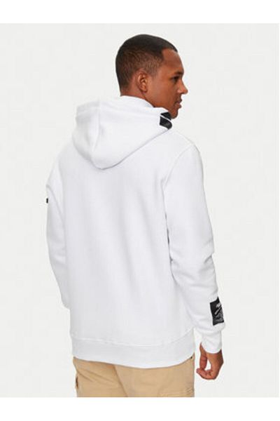 Alpha Industries Hanorac bărbătesc 126803 Alb