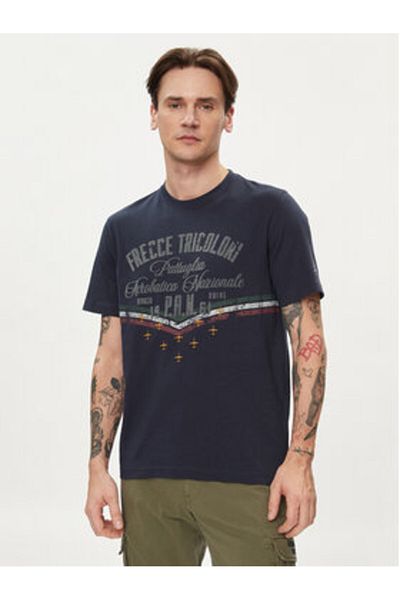Aeronautica Militare Tricou bărbătesc 241TS2216J641 bleumarin