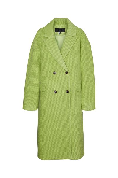 Veromoda Curve vero moda curve Women Wool Coat 10296650 Green
