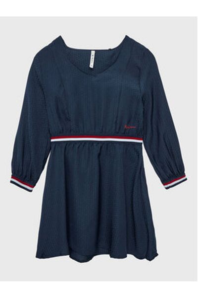 Pepe Jeans Rochie casual pentru fete PG951580 bleumarin