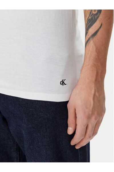 Calvin Klein Set de 3 tricouri Calvin Klein pentru bărbați, lenjerie intimă, LV00NB4051, alb