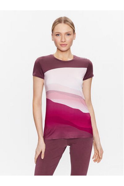 CMP Women's Technical T-shirt 33N6186 Burgundy