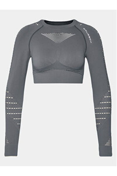 Brubeck Womens Technical T-shirt LC1002W Grey