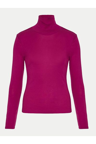 VILA Women's Turtleneck 14102279 Pink