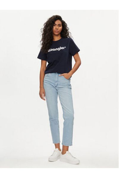 WRANGLER Tricou damă 112352289 bleumarin