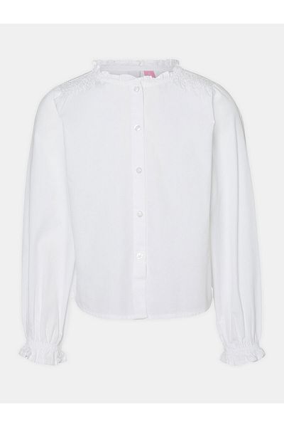 Vero Moda Girl Cămașă pentru fete 10299028 Alb