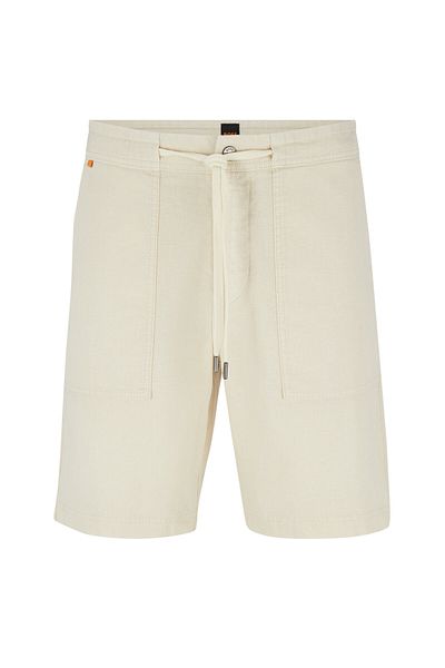 BOSS Pantaloni scurți din material textil pentru bărbați 50488627 bej