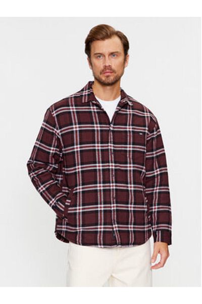 Vans Mens Shirt VN0008GSCBD1 Burgundy