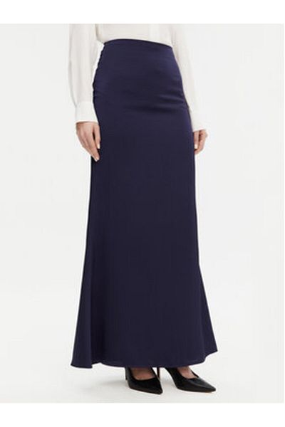 Access Fashion Fustă maxi pentru femei 53-6023 bleumarin