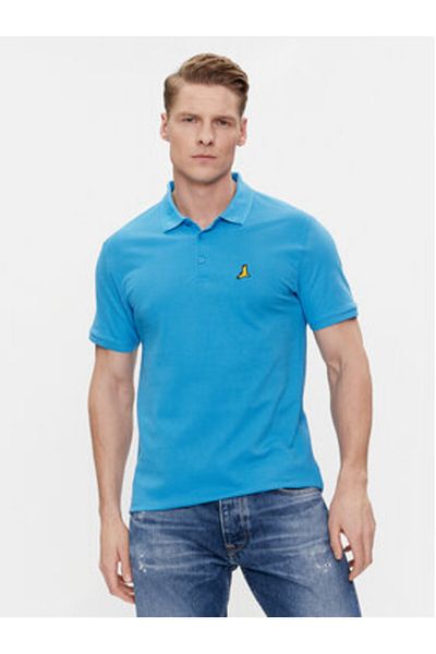 Brave Soul Tricou polo pentru bărbați Brave Soul MPS-149IMAIB Albastru