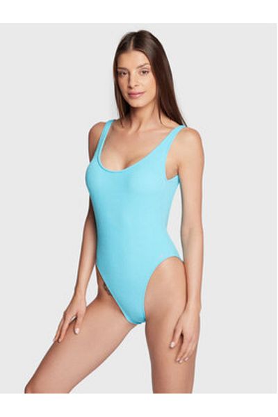 Banana Moon Costum de baie BELMAR SCRUNCHY pentru femei, albastru