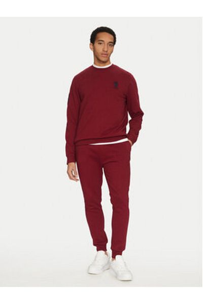 U.S. Polo Assn. us polo assn Mens Sweatshirt MUP2256 Red