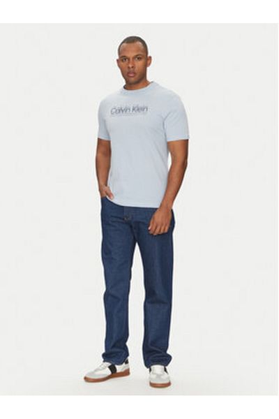 Calvin Klein Tricou bărbătesc K10K114149 albastru deschis