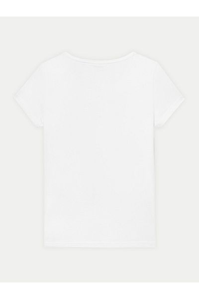 4F Tricou damă 4FWSS24TTSHF1161 Alb