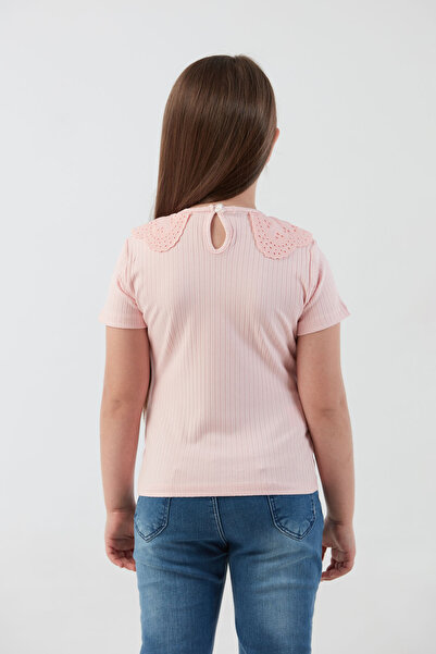 Fulla Moda Βρεφικό γιακά με ραβδώσεις για κορίτσια