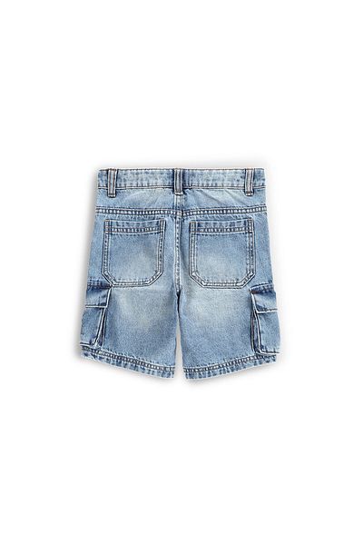 Coccodrillo Pantaloni scurți de blugi pentru băieți WC5123301JCB albaștri