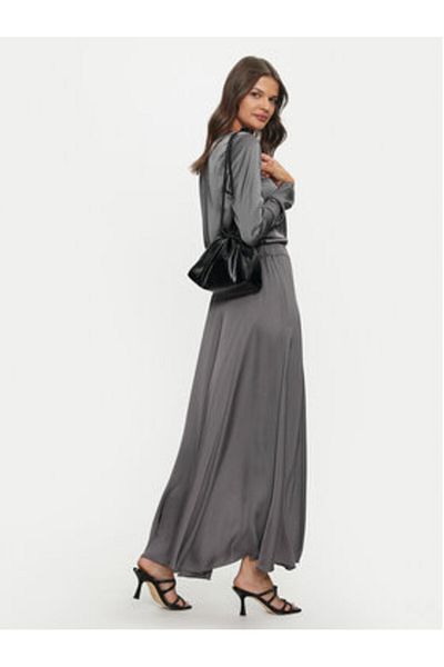 Vicolo Women's Maxi Skirt TS0191 Grey