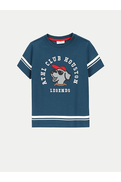 Coccodrillo Tricou băieți ZC4143202ABK albastru