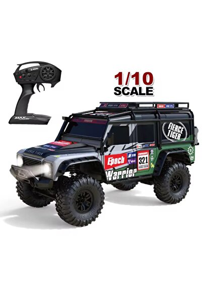 Generic Mztoyz Landrover Defender 1:10 Scale 4wd Crawler Off-road Truck, 2.4g Remote Control, Rtr, 2 Battery