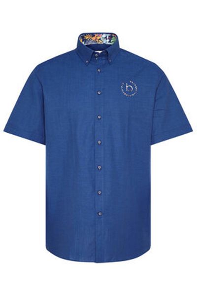 BUGATTI Mens Shirt 9450 38330 Blue