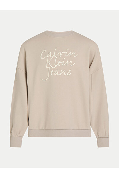 Calvin Klein Jeans Hanorac pentru fete IG0IG02760 bej