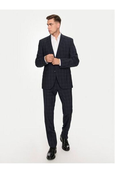 BOSS Men's Suit 50521676 Navy Blue