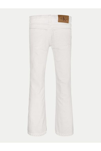 Calvin Klein Jeans Blugi pentru fete IG0IG02840 Albi