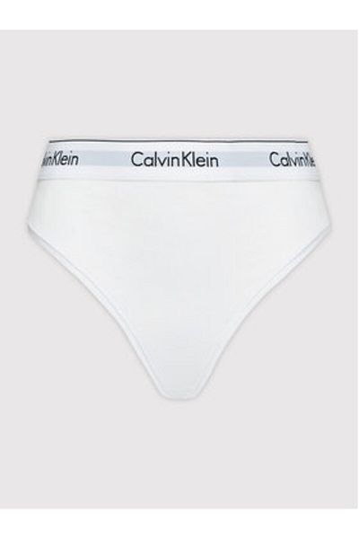 Calvin Klein lenjerie intimă tanga pentru femei 000QF5117E alb