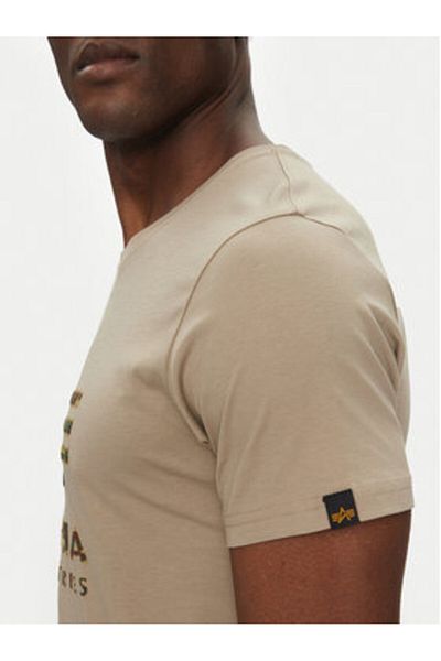 Alpha Industries Tricou bărbătesc 146506 bej