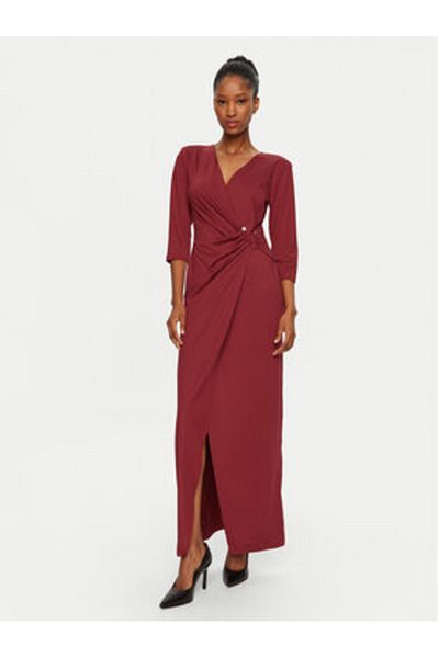 RINASCIMENTO Women's Evening Dress CFC0019791002 Burgundy