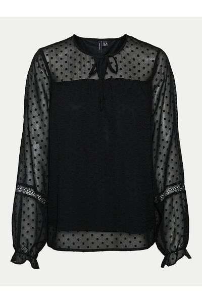 Vero Moda Bluză de damă vero moda 10314692 Negru