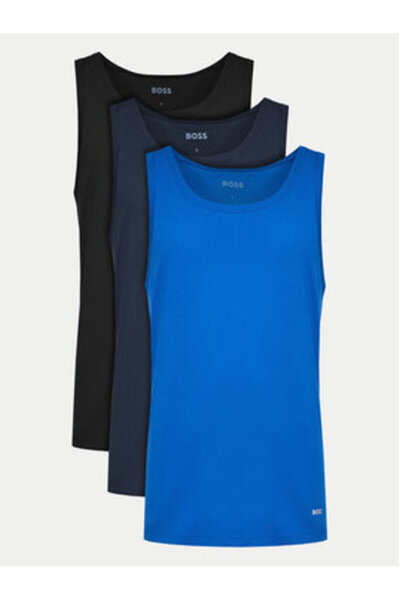 BOSS Men's Set of 3 Tank Tops 50517863 Colorful