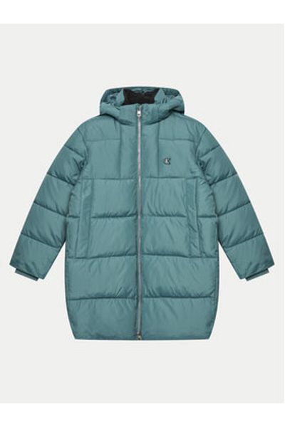 Calvin Klein Jeans Jachetă de iarnă pentru băieți IB0IB02168 albastră