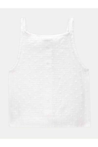 Coccodrillo Girl Top WC4140501HGK White