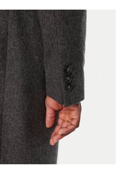 BOSS Men's Wool Coat 50525739 Gray