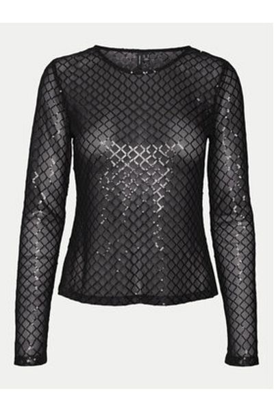 Vero Moda Bluză de damă vero moda 10317016 Negru