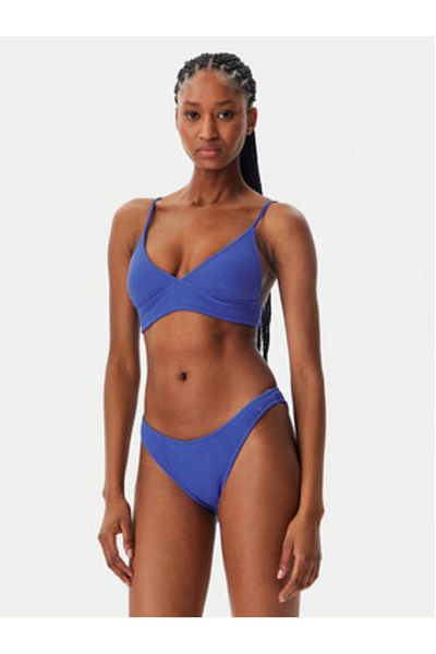 Banana Moon Sliț de bikini NAIDA SCRUNCHY pentru femei, albastru