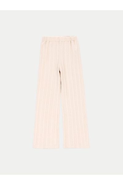 Coccodrillo Girl's Cloth Trousers ZC4121001EPG Ecru
