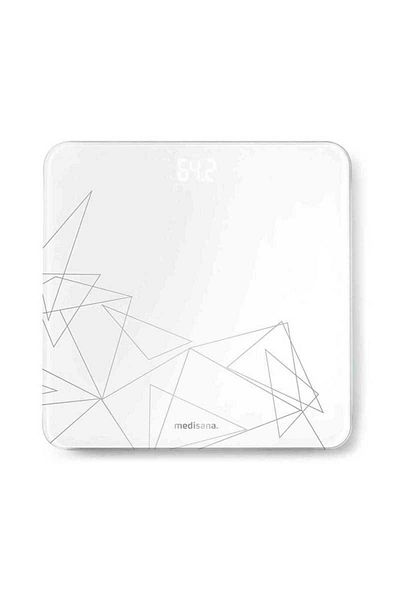 medisana Digital bathroom scale Medisana PS437 40522 LED display DMS sensors White Silver