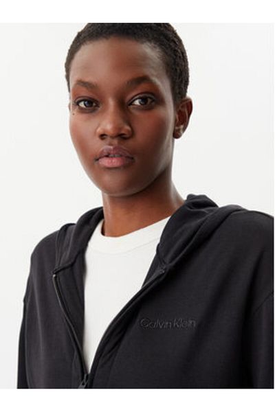 Calvin Klein lenjerie intimă Hanorac pentru femei LV00QS7504 Negru