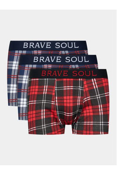 Brave Soul Men's Set of 3 pairs of boxers MBX-606ANTHONY Colorful