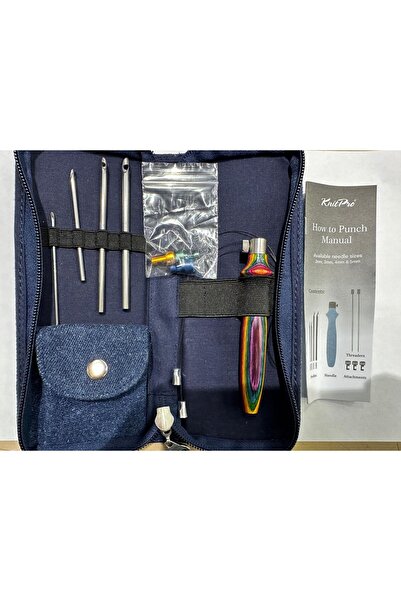 LİVZA BİJUTERİ KnitPro The Wibrant Punch İğnesi Seti