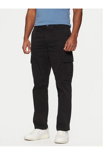 BOSS Men's Fabric Trousers 50523149 Black
