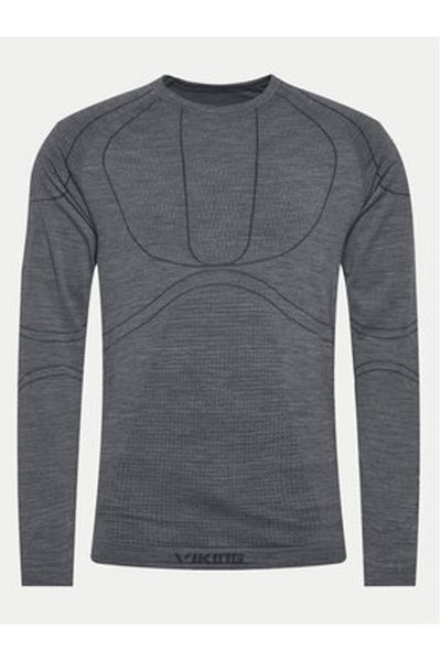 Viking Men's Thermal Underwear Top 500/23/7576/8 Gray