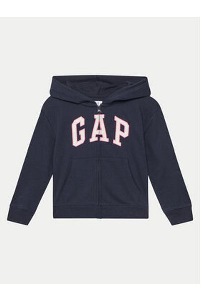 GAP Hanorac pentru fete 746744-02 Bleumarin