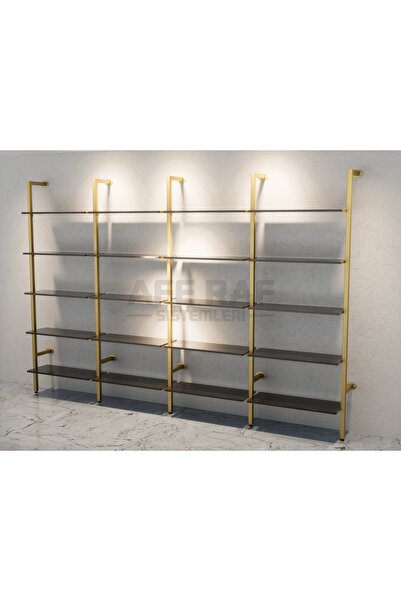 AFE DEKOR Mağaza Raf Sistemi, Askılık Sistemi, Butik Rafı, Mağaza Stand, Giyinme Odası-375*250
