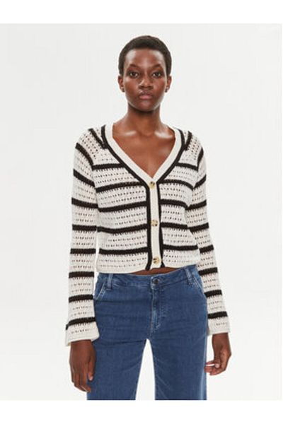 Brave Soul Women's Cardigan LKC-248TRIXIE Ecru