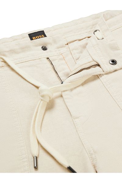 BOSS Pantaloni scurți din material textil pentru bărbați 50488627 bej