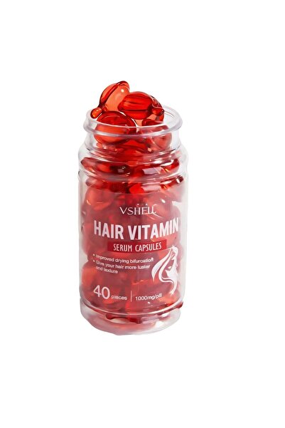 OEM Ulei hidratant pentru păr 40 capsule - fără clătire, ulei de argan, vitamina C și E